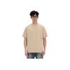 Calvin Klein SS23 Simple Patch Cotton Crew Neck T-Shirt Men Tops Khaki J323258-ACI