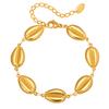 Stainless Steel Hollow Conch Bracelet, Women'S Personality Exaggerated Creative Br-2722