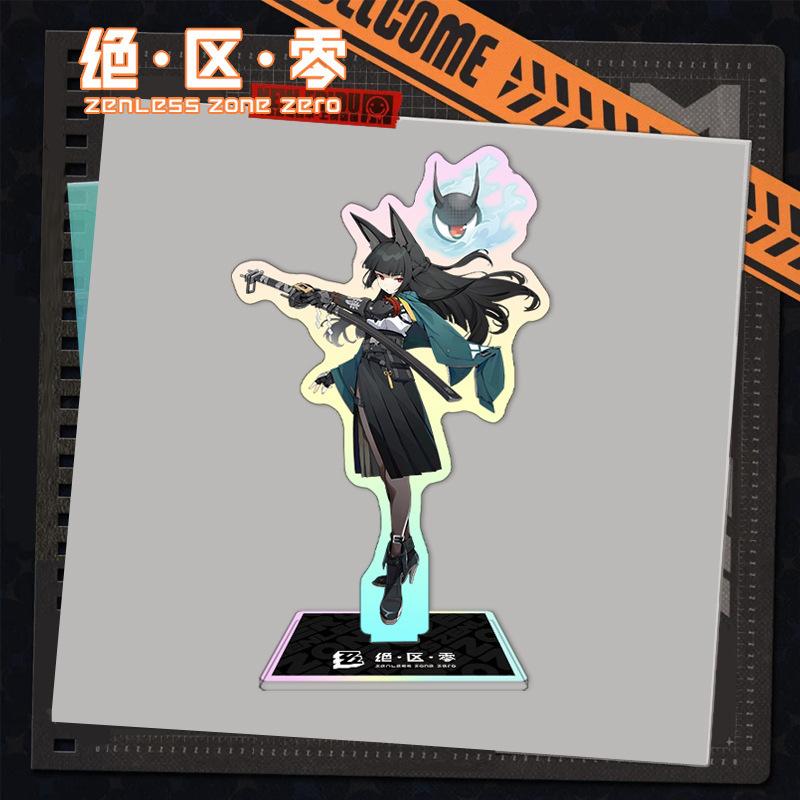 Zenless Zone Zero Nicole Demara Lighter Acrylic Stand Model Tsukishiro Yanagi Asaba Harumasa Collect Desktop Decoration Gifts