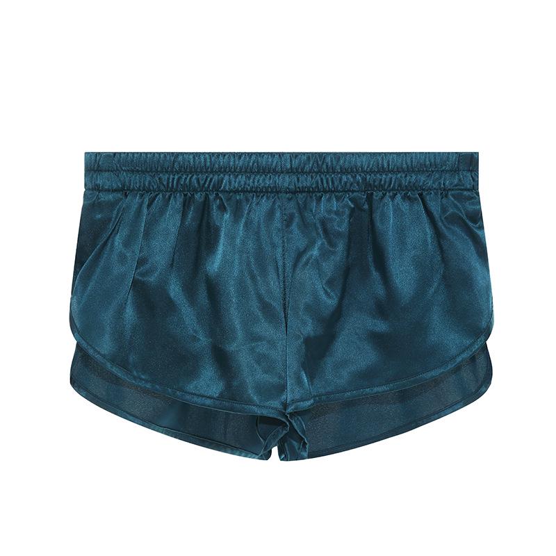 Men's Casual Aloha Pants & Double T-Back Ruffle Underwear - Plus Size, Youth, Sexy, Thin