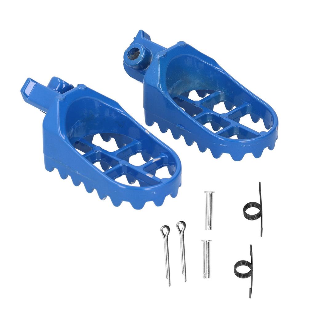 Pair Aluminium Footrest Foot Pegs Rest for Yamaha PW50 PW80 TW200 TTR90 TTR90E Dirt Bike Motocross
