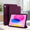Case for iPad (A16) 11 11th Generation /10th Generation 10.9 Tri-fold Stand Flip Cover with Soft TPU Back Shell