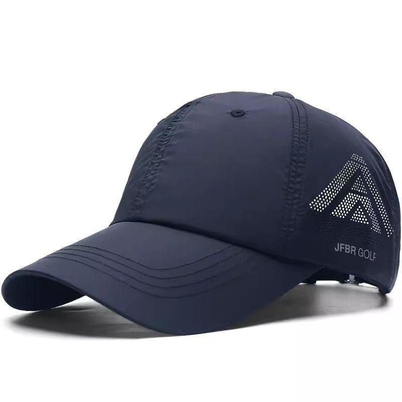 Outdoor leisure baseball cap Summer breathable visor quick drying light breathable mesh cap sports cap men and women