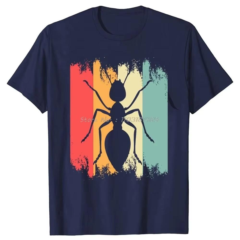 Funny Nature Animal Ant Graphic fashion Fitness T-shirt  tops tees Men Clothing Oversized Unisex Tshirt Streetwear tshirt