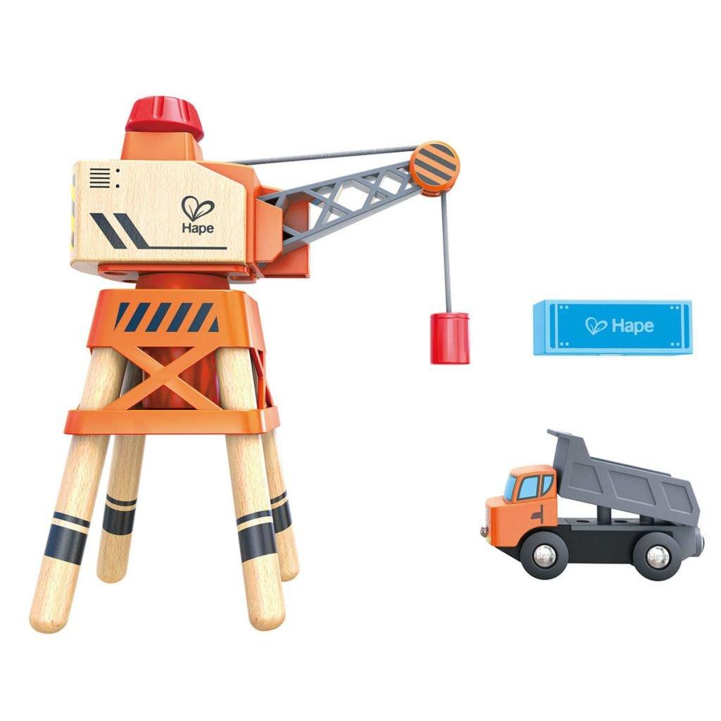Hape Large Crane Set E3715