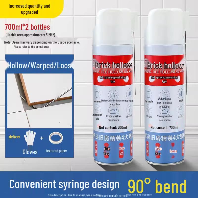Strong Tile Adhesive: Grout & Repair Agent for Hollow Tiles