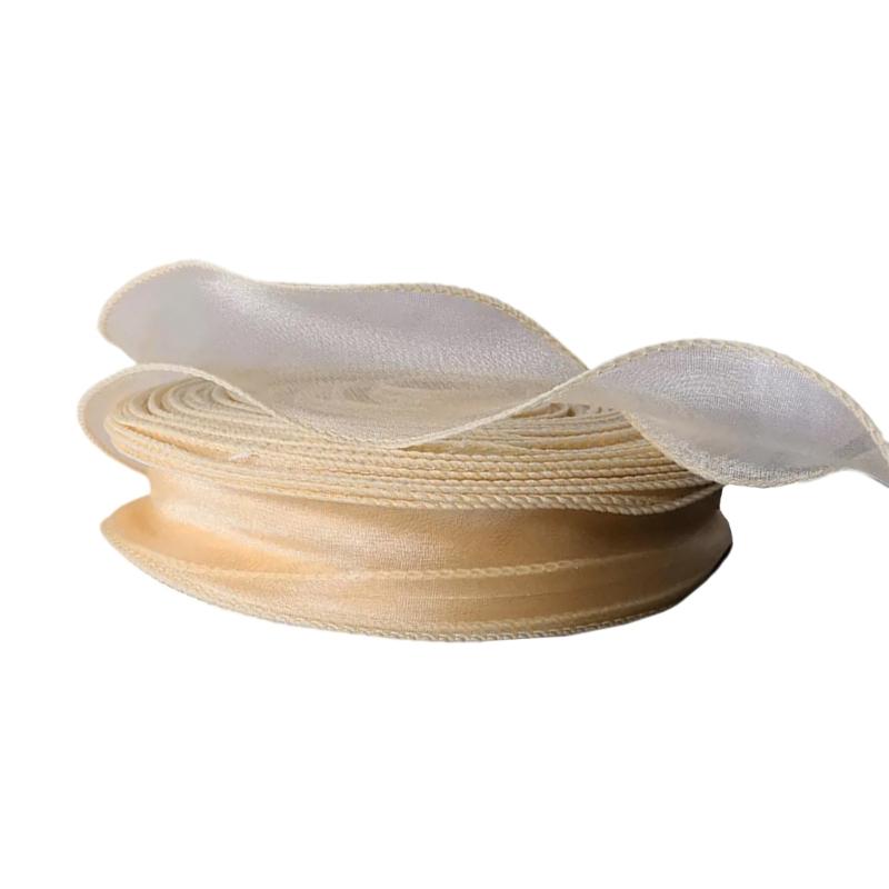 Soft Ruffled Tulle Ribbon In Assorted Color For Baking Flower And Craft