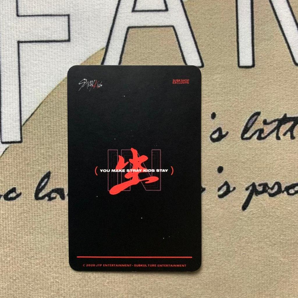 [USED] StrayKids Felix INsei subk store bonus limited trading card