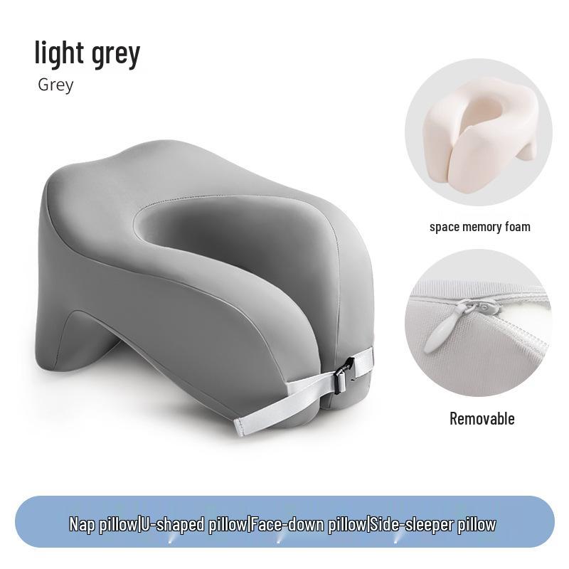

Memory Foam U-Shaped Nap Pillow - Office & Student Neck Support Cushion 28*24*17 cm