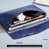 Large Capacity A4 Leather Document Bag with Customizable Logo for Business Use
