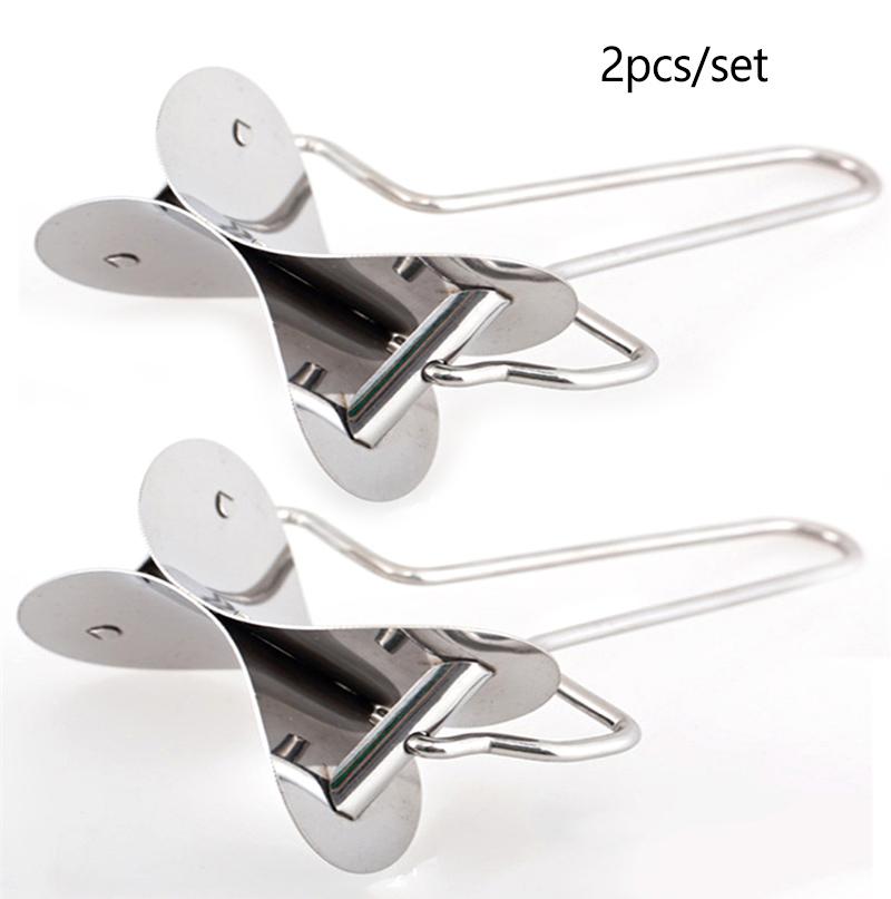 

2 шт./комплект из нержавеющей стали для приготовления пельменей, формочки для обертывания теста, пресс-формы для пирогов, равиоли, пельменей, кухонные принадлежности для приготовления пищи