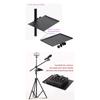 Robustní kovový stojan na noty, univerzální držák na mikrofon, příslušenství pro noty, zpěv, pódium, nahrávání zvuku