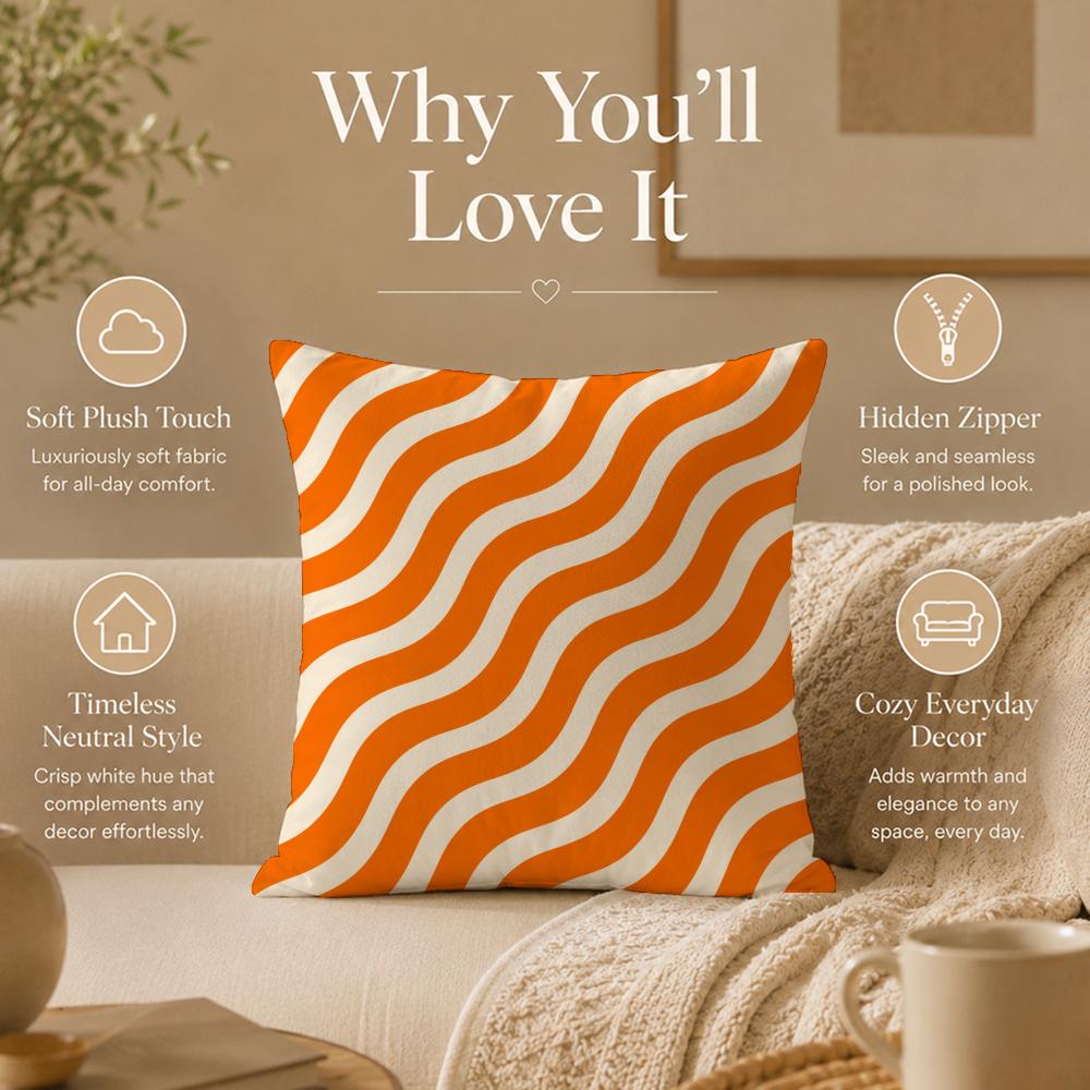 Art Abstract geometric Cushion Cover Double-Sided Printed Pillow Cover Hypoallergenic Dust-Mite Proof