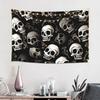Tapestry Wall Hanging For Bedroom Aesthetic Wall Mural Tapestries Art Backdrop Skulls Tapestries Landscape Poster Tapestry For