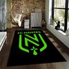 FC Nantes Green Logo Carpet suitable as a non-slip mat for the living room or bedroom sofa