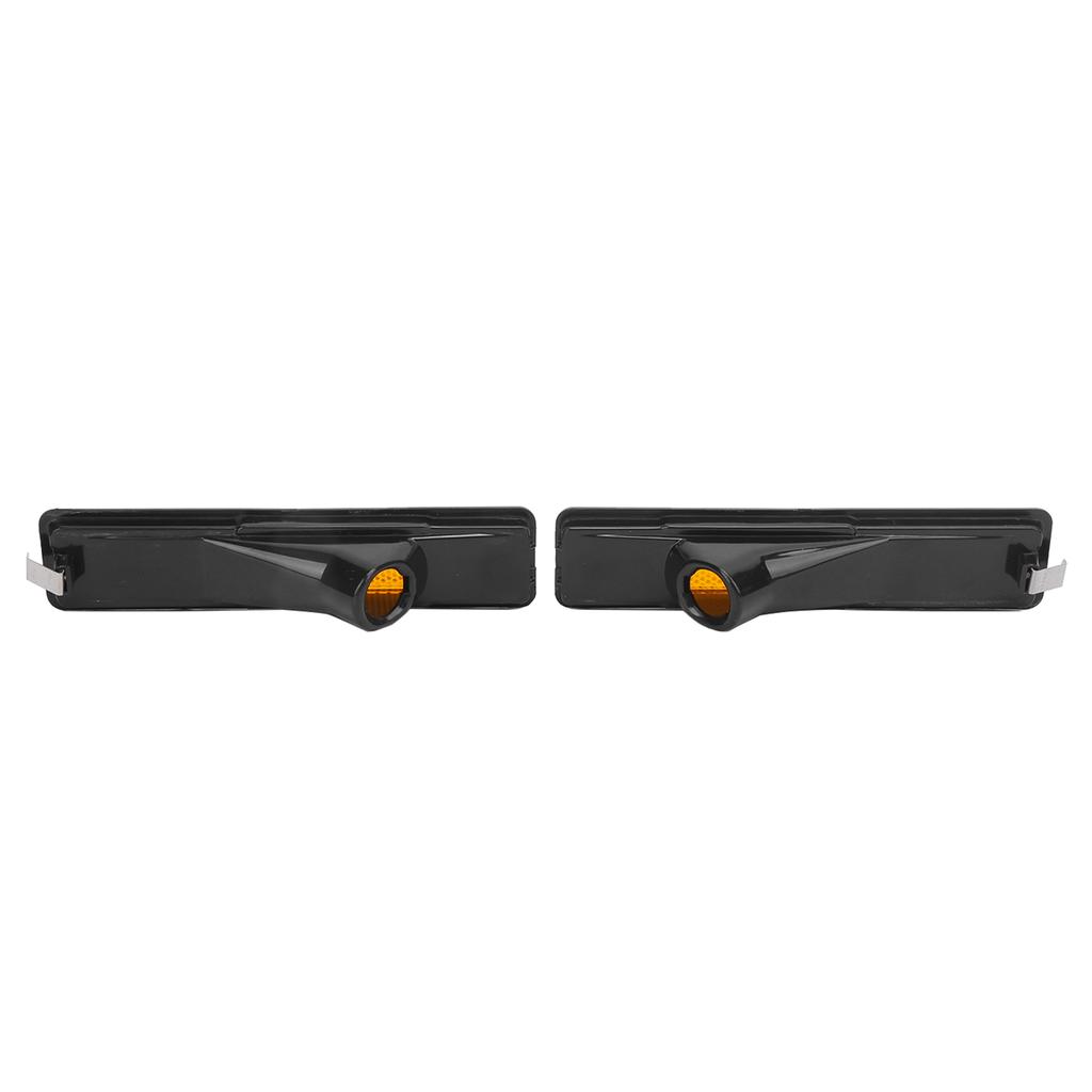 2pcs Front Side Marker Light Cover Lens 63141377849 Replacement for E30 E32 E34 318i 325i 525i 735i