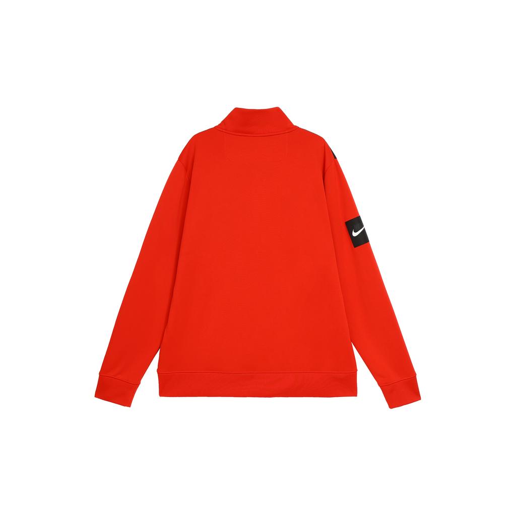 Nike Half-Zip Pullover Top Men Tops Red CU4169-657