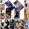 Kitten Cat Meow Anime Casing Phone Cover for Apple iPhone 17 16 14 15 Pro Max Plus 15+ 16E XR ProMax Air 16+ Soft Case