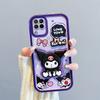 KEYSION Shockproof Case for Samsung A12 A22 4G with Lanyard Silicone Cute 3D Cartoon Doll Phone Cover for Galaxy M32 M12