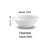 abay Ceramic Conical Serving Bowls
