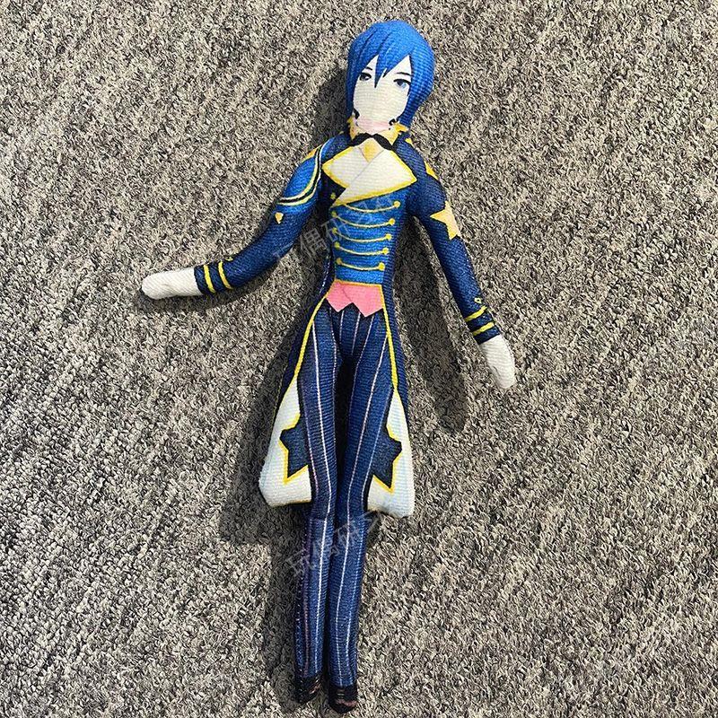 28cm Kanade Voisaki Project Sekai Plush Doll Flexible Wire Frame Poseable Body Twistable Shape Music Themed Collectors Gift