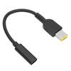 TypeC Female To DC Adapter for Lenovo Power Line Square Port 11 X 5.0mm Male Cable 17cm