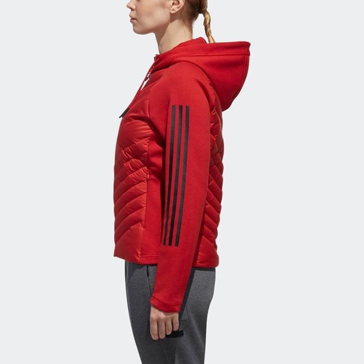 Adidas Neo Lightweight Warm Down Jacket Women Outerwear Energy-Red DM4353