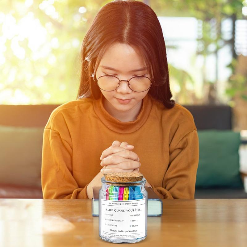 Quran Verse Jar Spiritual Comfort Verses Prayer Bottle Creative Every Emotional Scripture Jars For Christmas Easter Baptism