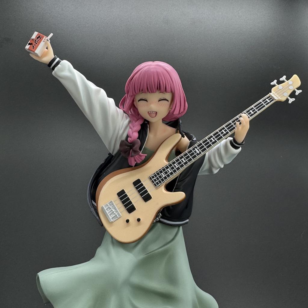 Anime Figure Kikuri Hiroi Girl Action Toy Game Statue Adult Collection Model Doll BOCCHI THE ROCK WAVE PVC 1/7 Poseable Articulated Scale Detailed