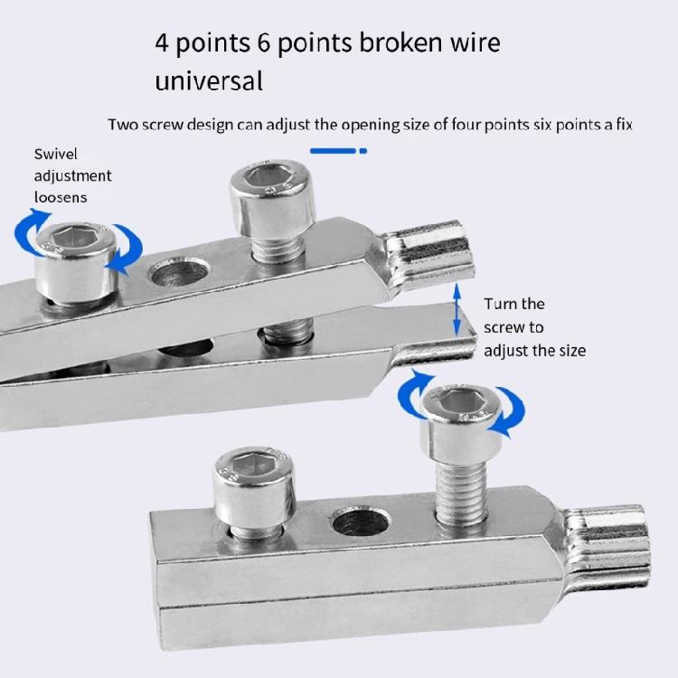 Multipurpose Tap Reverse Faucet Wire Valves Extractor Convenient for 20MM/25MM Pipe In Challenging Repair Situations