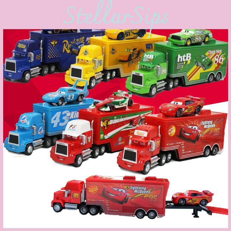 Racing Cars Mc Uncle Mcqueen Roadblock Cool Sister 95 Cargo Car For Imaginative Play And Fun