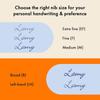 Lamy Al-Star Denim Fountain Pen - Ergonomic Grip & Polished Steel Line Width M - Lightweight Alum...