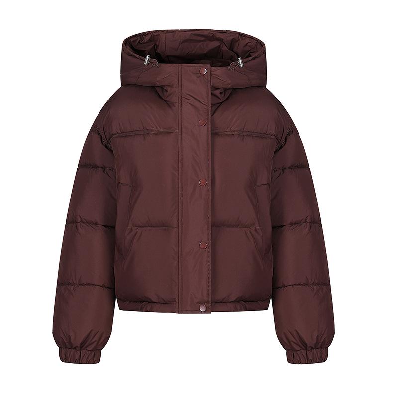 Hooded Warm Down Cotton Jacket Women's 2025 Short Thickened Winter Padded Jacket Student Jacket Korean Loose Bread Jacket