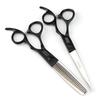 6.0 Inch Half Body Black, Waldorf Personality, Hair Scissors, Hair Scissors, Flat Scissors, Bangs Scissors, Thin Scissors