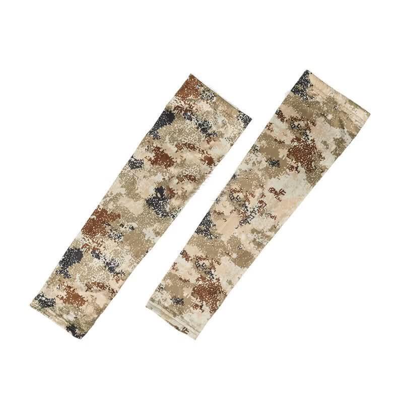 Yizhou Summer Camouflage Sun Protection Ice Sleeves & Headwear