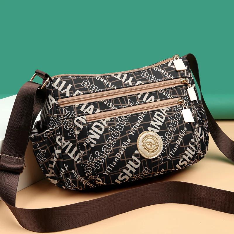 

Women Shoulder Bags Gilr s Messenger Female Good Quality Diagonal Multi-pocket Lady Bag Oxford Crossbody Bags Shoulder Messenger 29cm11cm24cm