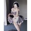Sexy Underwear Sexy Lace Slip Skirt Push-up Steel Support Uniform Small Chest Pajamas Set Exotic Apparel Exotic Sets