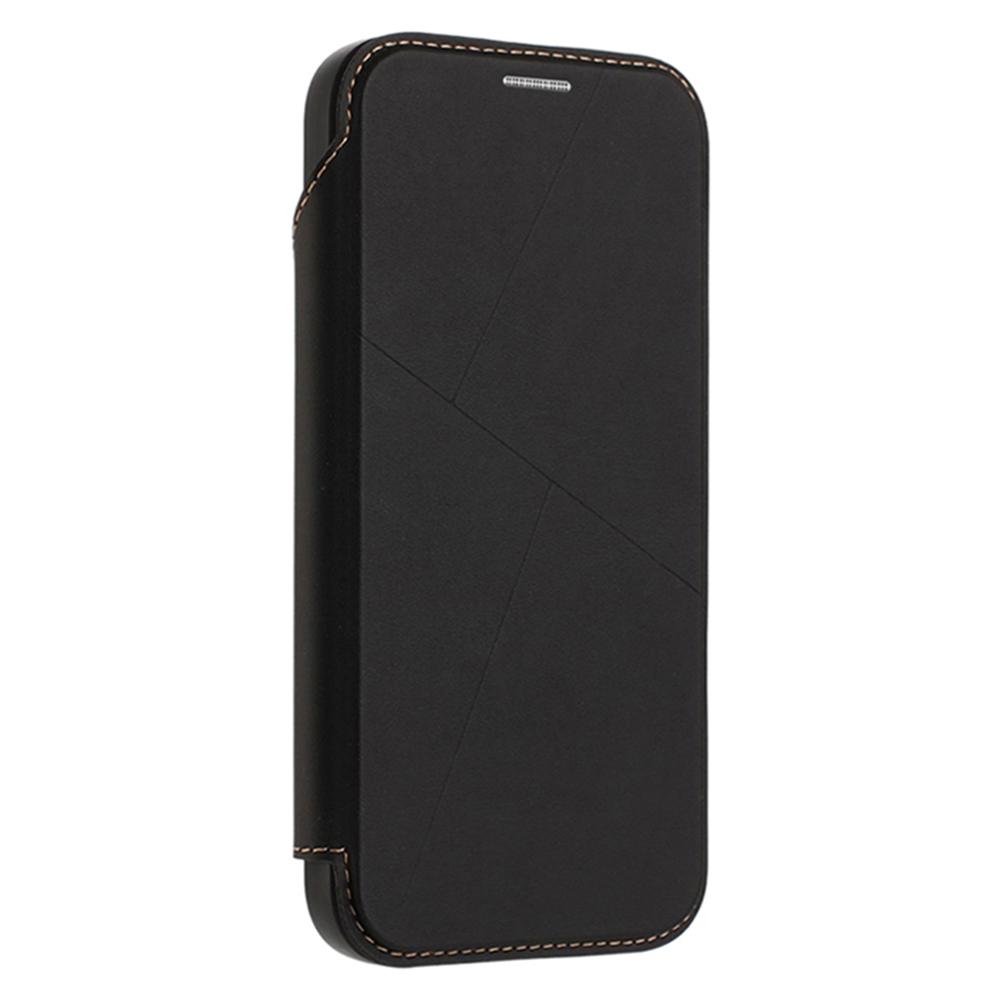 For iPhone 17 Pro Case Magnetic Closure Card Slot Leather Flip Phone Cover