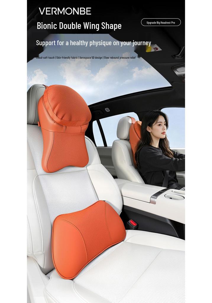 Baojun Car Neck Pillow & Lumbar Support for Yueye, 510, RS3, KiWiEV, Lechi, RC5