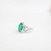 Chrome Diopside Gemstone 925 Sterling Silver Boho Jewelry Ring For Birthday Gift CZR-5-9