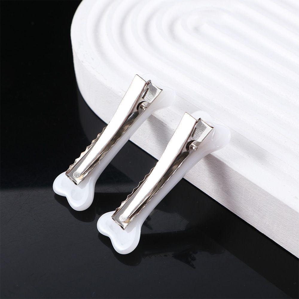 Cute Girl 2pcs/pack Lovely Women Hair Decoration Dog Bone Design Headwear Barrettes Hair Clips Hairpin