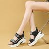 Plus Size Wedge Sports Shoes with Thick Sole - Lightweight and Comfortable Sandals for Women