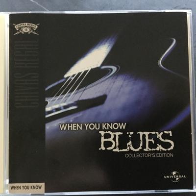 CD VARIOUS - When You Know BLUES Collector's Edi 5200412 Universal Music 2000 Asien Blues Gebraucht