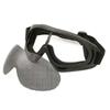 1Pc Outdoor Eye Protective Comfortable Airsoft Safety Tactical Eye Protection Metal Mesh Glasses Goggle