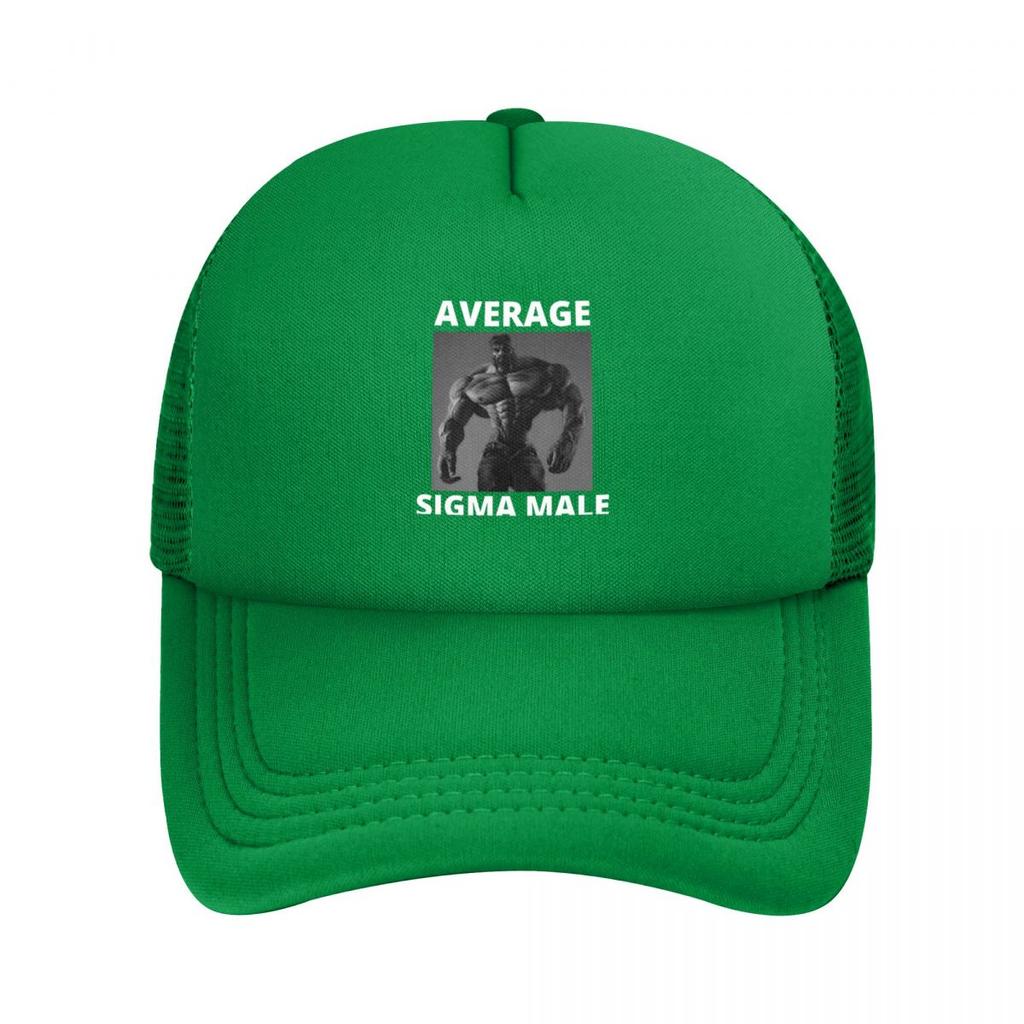 Baseball Caps Average Sigma Male Gigachad Mesh Hats Outdoor Adjustable Men Women Hats