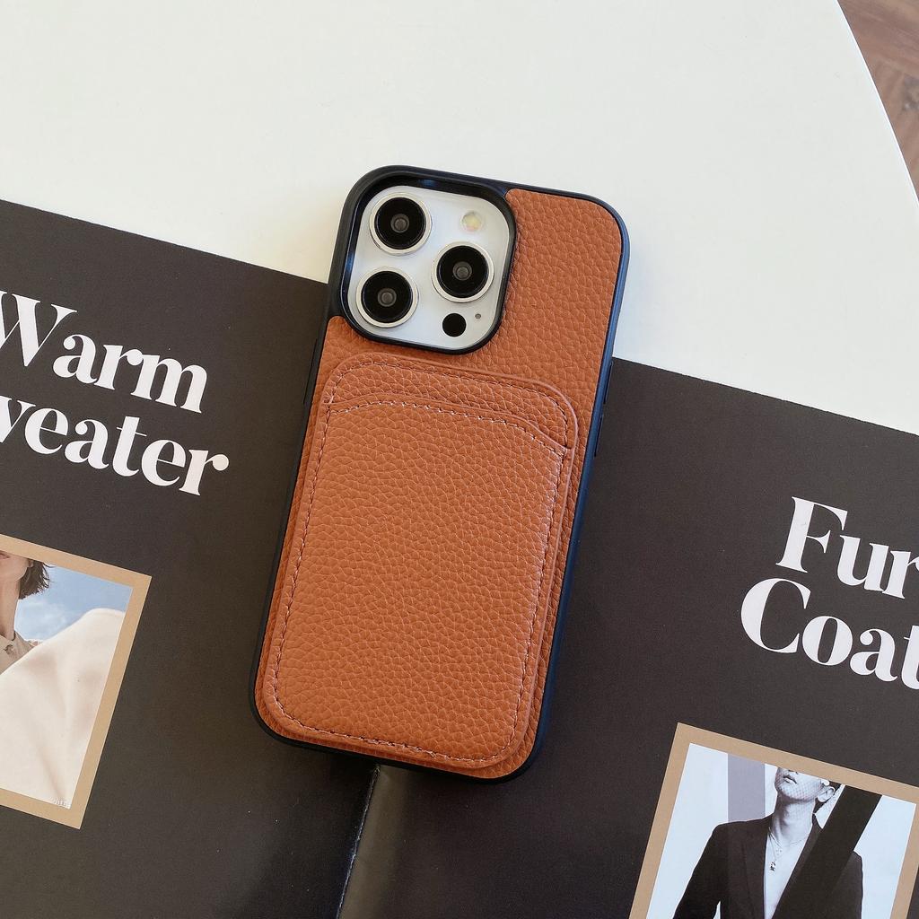 Vertical Cards Solt Wallet Leather Case For IPhone 15 Pro Max 14 Plus 13 12 Mini 11 XR X XS 6 7 8 SE 2022 Bag Pocket Purse Cover