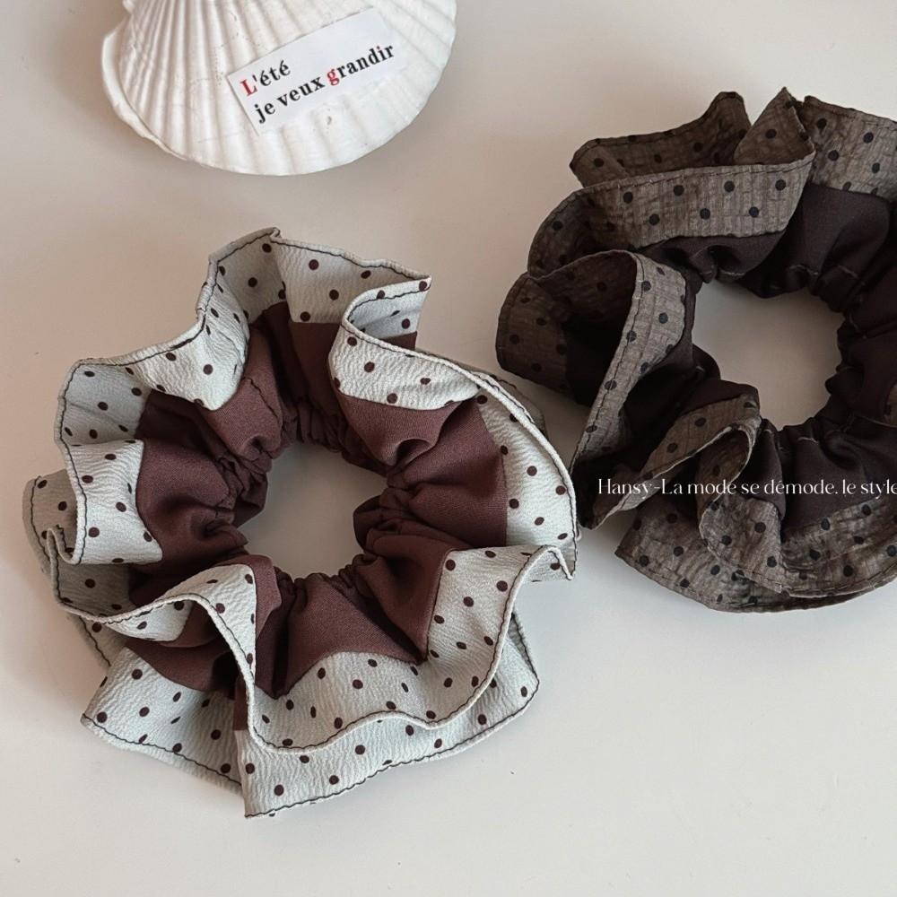 Large Size Ponytail Hair Scrunchies Rubber Band Hair Bands Elegant Elastic Hair Ties Girls