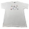 Vintage Payson Arizona T-Shirt Women's L White Embroidered Butterflies