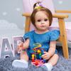 21inch Baby Girl Dolls Lifelike Reborns for Doll Cute Birthday Gift Real & Soft Touching Caucasian for Doll with Beautif