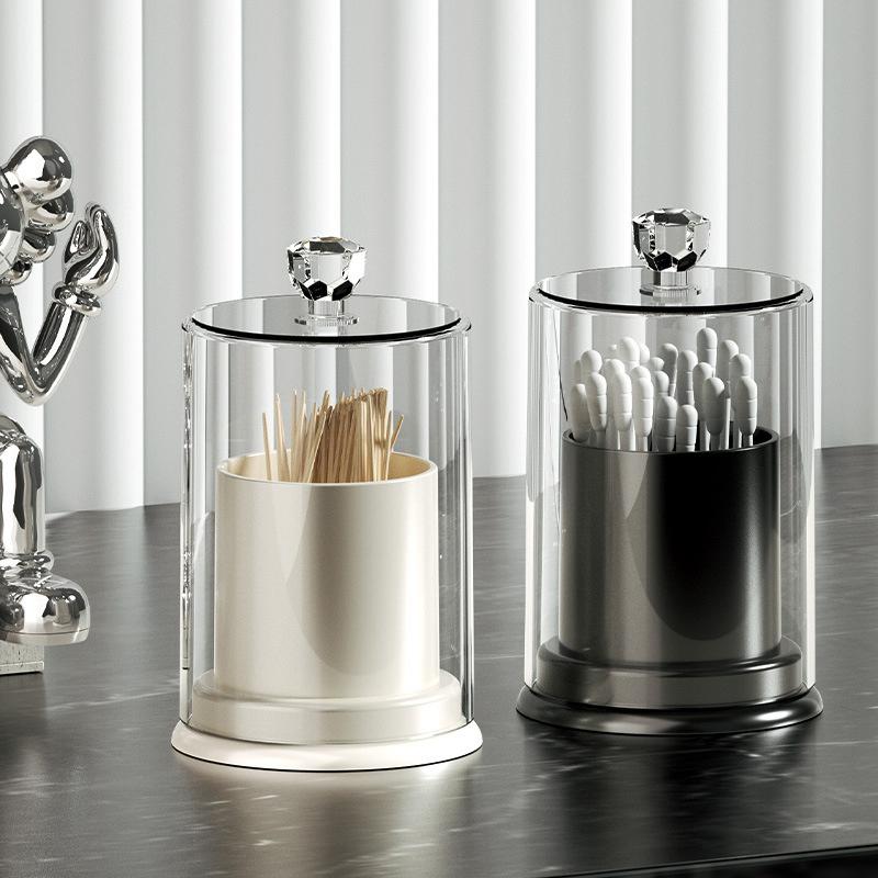 Přenosný držák párátek Kapesní dávkovač párátek Úložný kbelík Pokoj Pohodlný box na párátka Pokoj Obývací Domov